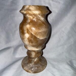 Elegant Brown Onyx Marble Vase